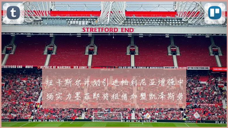 纽卡斯尔计划引进帕利尼亚增强中场实力墨菲即将租借加盟凯泽斯劳滕